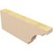 Ekena Millwork 2in. W x 6in. H x 16in. L Pescadero Woodgrain TimberThane Rafter Tail, Primed Tan RFTUR02X06X16PECRCPR - alternate 3